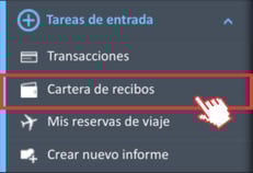 cartera de recibos option