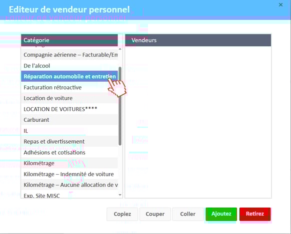 editeur de vendeur personnel reparation autommobile et entretien