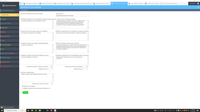 Notifications Center - French-1