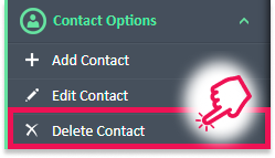 A screen shot of a contact menu

Description automatically generated