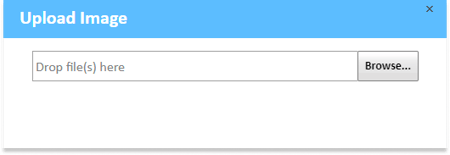 Upload Image window