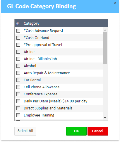 Add GL Segments